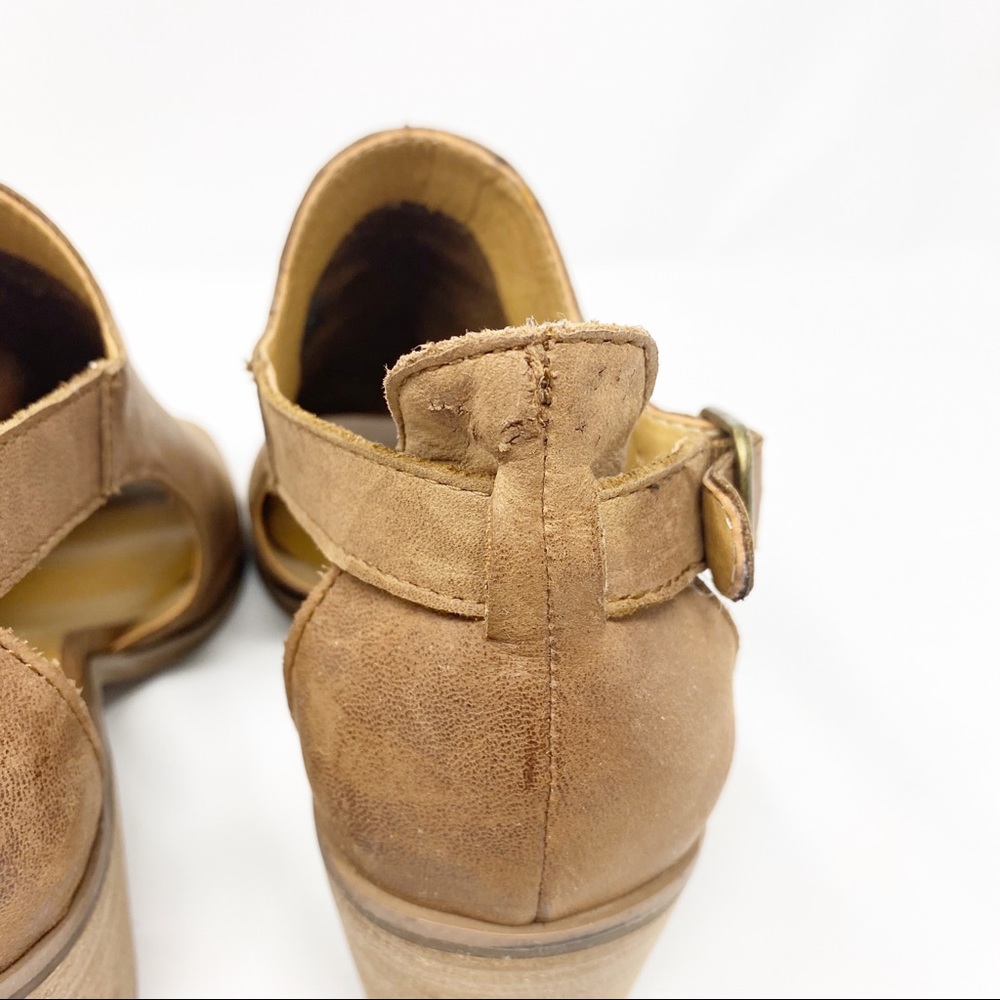 SOLD! Lucky Brand Barimo Bootie Tan Size 10 - Picture 5 of 8